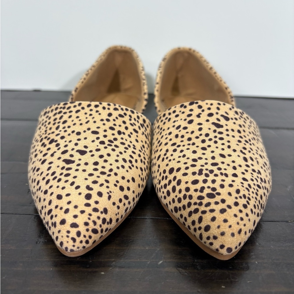NEW Michelle McDowell Quinn Flats in Leopard Size 6 - Picture 4 of 9